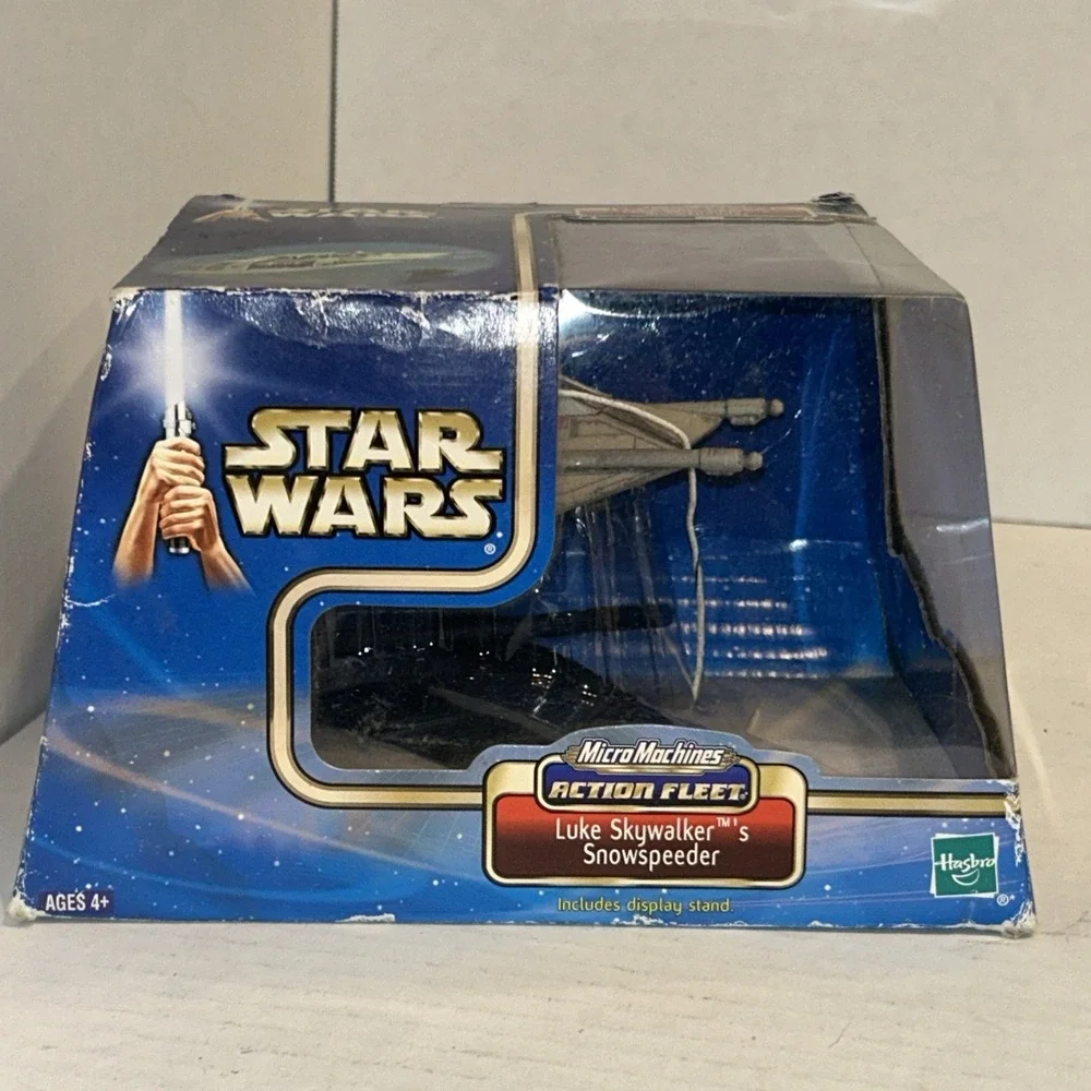 Star Wars Micro Machines Action Fleet Luke Skywalker's Snowspeeder‎ 2002 Hasbro